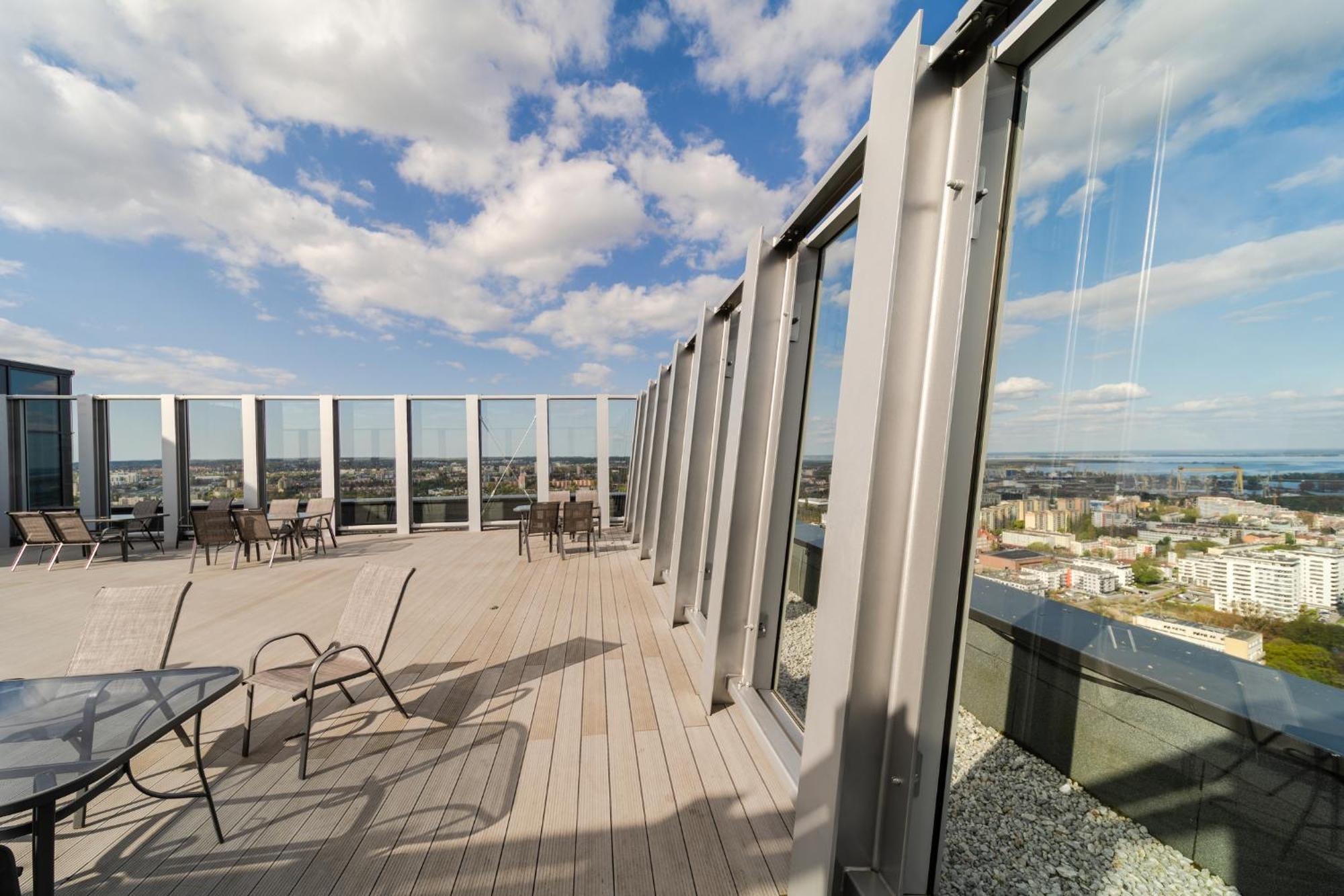Hanza Tower Apartment No. 533 - 5Th Floor, Balcony, Swimming Pool 슈체친 외부 사진